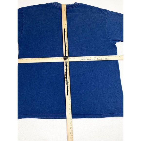 Vintage Large Mouth Bass Fish T-Shirt XL Blue Missouri Single Stitch - Picture 6 of 8